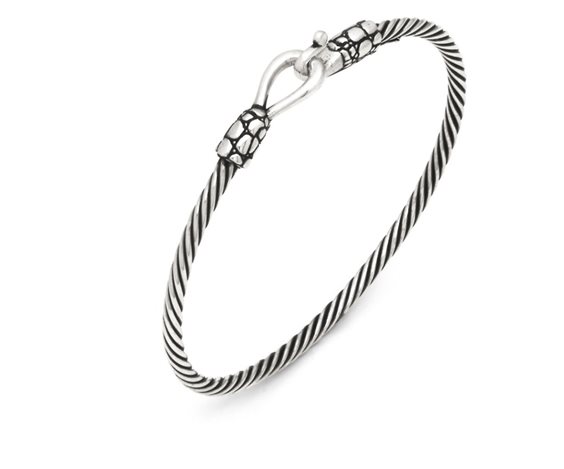 Bracciale Giovanni Raspini Uomo Croco in Argento 12567L - 12567L